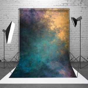Warm Mystical Abstract Color Sky Transition Backdrop - Aperturee