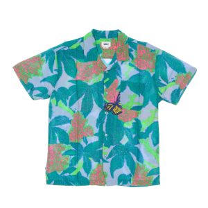 Buds Woven Men's Short Sleeve Shirt Good Gray Multi