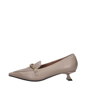Emanuelle Vee With Heel Beige