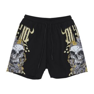 Men's Desert Skull Swimshorts Black