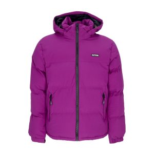 Men's Puffer Jacket Purple Down Jacket