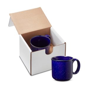 15oz Campfire Ceramic Mug In Mailer - Cobalt Blue - One Size
