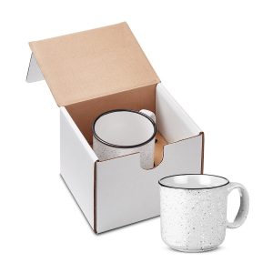 15oz Campfire Ceramic Mug In Mailer - White - One Size