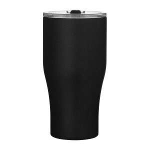 16.9 Oz Summit Stainless Steel Thermal Tumbler - Powder - Matte Black - One Size