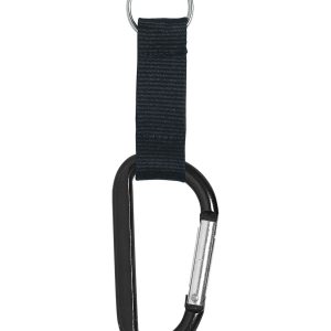 8mm Carabiner - Black - One Size