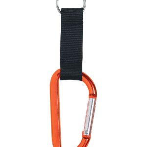 8mm Carabiner - Orange - One Size