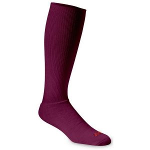 A4 S8005 Multi Sport Tube Socks - Maroon - L