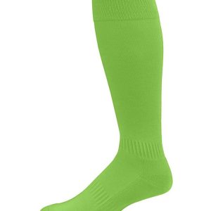 Augusta Sportswear 6006 Elite Multi-Sport Socks- Intermediate - Lime - S