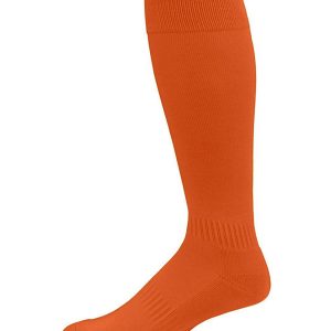 Augusta Sportswear 6006 Elite Multi-Sport Socks- Intermediate - Orange - S