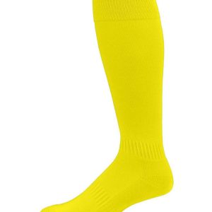 Augusta Sportswear 6006 Elite Multi-Sport Socks- Intermediate - Power Yellow - S
