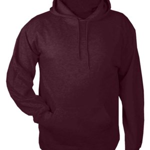 C2 Sport 5500 Men's Hooded Pullover Sweatshirt - Maroon - XS