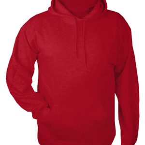 C2 Sport 5500 Men's Hooded Pullover Sweatshirt - Red - S