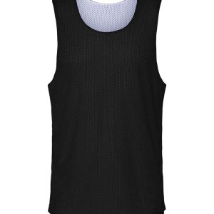 C2 Sport 5729 Men's Reversible Mesh Tank - Black/ White - M