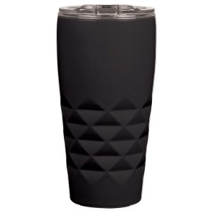 Custom Printed Double Wall Acrylic Bottle - 16 Oz Mahala - Black - One Size