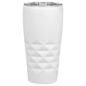 Custom Printed Double Wall Acrylic Bottle - 16 Oz Mahala - White - One Size