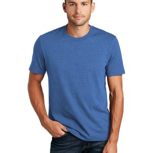 District DT8000 Men's Re-Tee - Blue Heather - XS