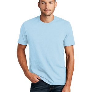District DT8000 Men's Re-Tee - Crystal Blue - XL