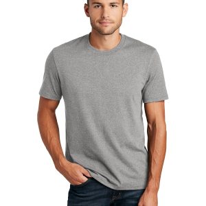 District DT8000 Men's Re-Tee - Light Heather Grey - L