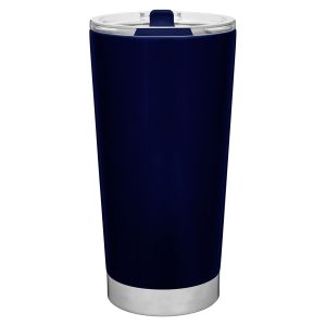 Double Wall Stainless Steel Thermal Tumbler - 20 Oz Frost - Blue - One Size