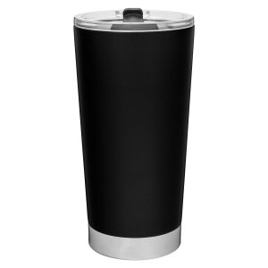 Double Wall Stainless Steel Thermal Tumbler - 20 Oz Frost - Matte Black - One Size