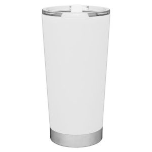 Double Wall Stainless Steel Thermal Tumbler - 20 Oz Frost - White - One Size