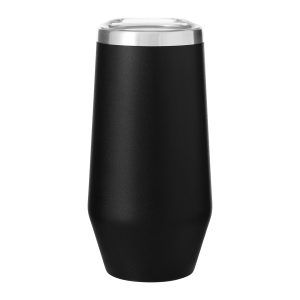Double Wall Stainless Steel Thermal Tumbler - 9 Oz Remi - Powder - Matte Black - One Size