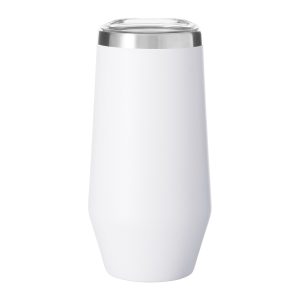 Double Wall Stainless Steel Thermal Tumbler - 9 Oz Remi - Powder - Matte White - One Size