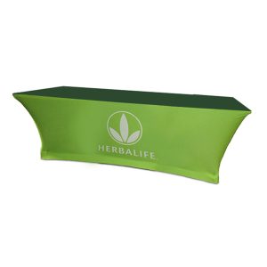 Fitted Stretch Polyknit Table Cover - Forest - 48 inch x 24 inch