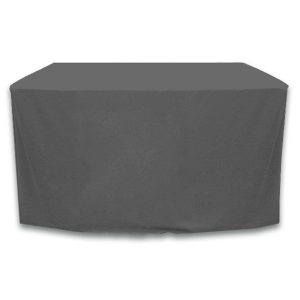 Fitted Table Cover - Charcoal Gray - 48 inch x 24 inch