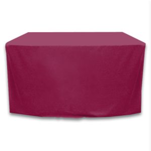 Fitted Table Cover - Fuchsia - 48 inch x 24 inch