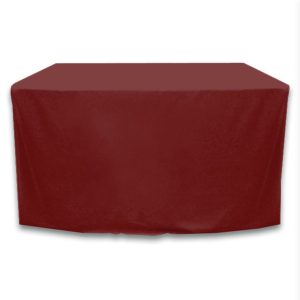 Fitted Table Cover - Merlot - 48 inch x 24 inch