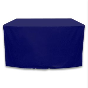Fitted Table Cover - New Royal - 48 inch x 24 inch