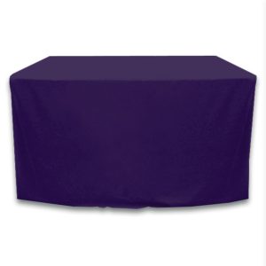 Fitted Table Cover - Purple - 48 inch x 24 inch