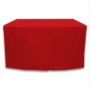 Fitted Table Cover - Red - 48 inch x 24 inch