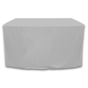 Fitted Table Cover - Silver - 48 inch x 24 inch