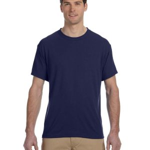 Jerzees 21 Men's Sport Polyester T-Shirt - J Navy - 2XL