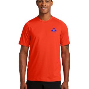 New Era NEA200 Series Performance Crew Tee - Deep Orange - L