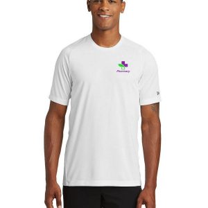 New Era NEA200 Series Performance Crew Tee - White Solid - M