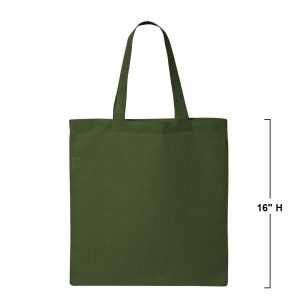 Q-Tees QTB Women's Economical Tote Bag - Forest - One Size