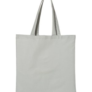 Q-Tees QTB Women's Economical Tote Bag - Grey - One Size