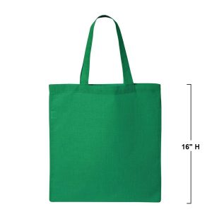 Q-Tees QTB Women's Economical Tote Bag - Kelly - One Size