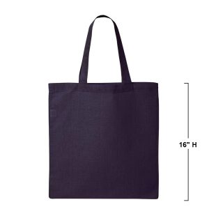 Q-Tees QTB Women's Economical Tote Bag - Navy - One Size
