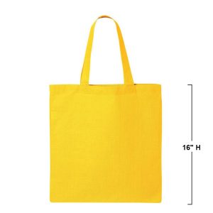 Q-Tees QTB Women's Economical Tote Bag - Yellow - One Size