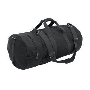 Rothco 2372 Canvas Double-Ender Sports Bag - Black - One Size