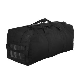 Rothco 2874 GI Type Enhanced Duffle Bag - Black - One Size