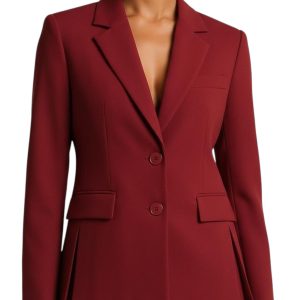 Single-breasted blazer with thread pockets and side slits Woman Imperial