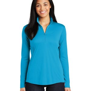 Sport-Tek LST357 Women's Posi Charge Competitor 1/4 Zip Pullover - Atomic Blue - M