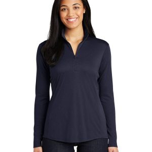 Sport-Tek LST357 Women's Posi Charge Competitor 1/4 Zip Pullover - True Navy - L