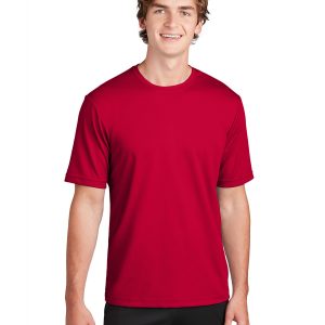 Sport-Tek ST340 Men's PosiCharge RacerMesh T-Shirt - Deep Red - XS