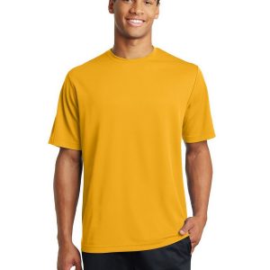 Sport-Tek ST340 Men's PosiCharge RacerMesh T-Shirt - Gold - L